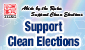 Support Clean Elections (This link will pop up in a new window)
