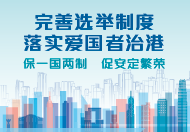 完善选举制度　落实爱国者治港 (在新视窗开启连结) 
