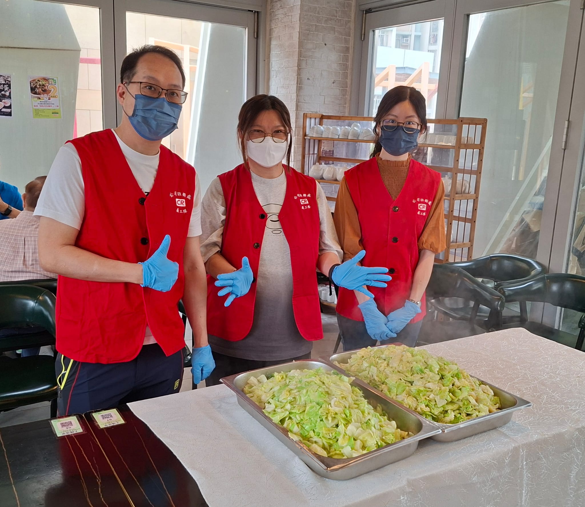 銀杏館派發飯盒活動