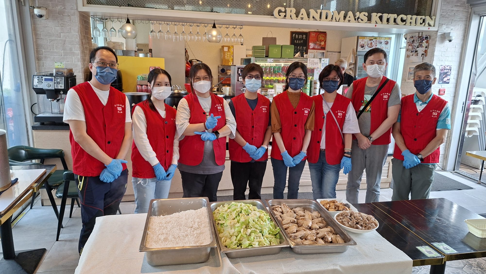 銀杏館派發飯盒活動